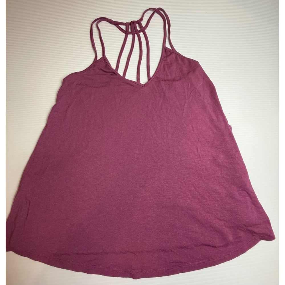 Express One Eleven Tank‎ Top Sleeveless V Neck Casual Purple